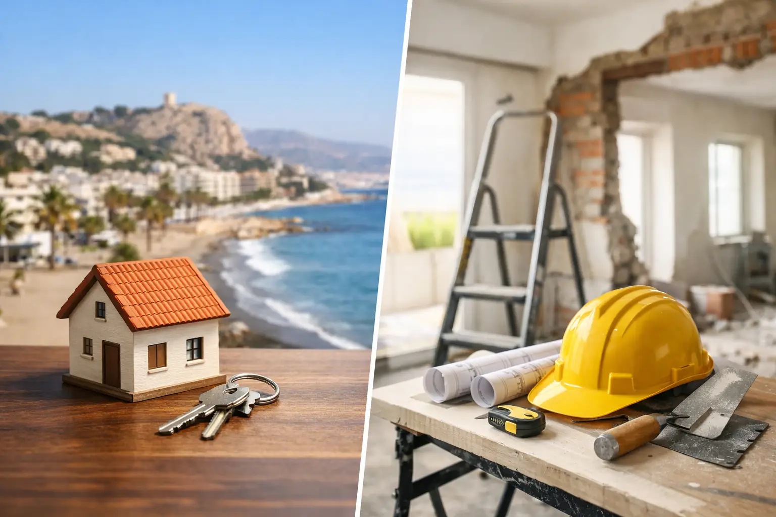 Vender antes o reformar una casa: qué conviene